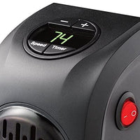 Compact Electric Heater with Adjustable Thermostat