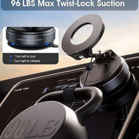 Vacuum Magnetic Suction Phone Holder