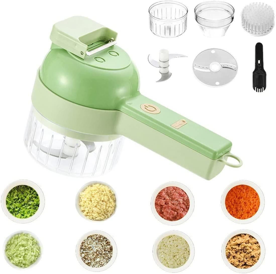 Electric Vegetable Cutter Set for Smart Cooking