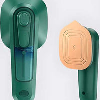 Portable mini travel iron & steamer (dry & wet) in hand
